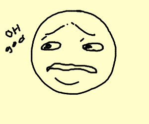 300x250 Surprised Face Drawing - Surprised Face Drawing