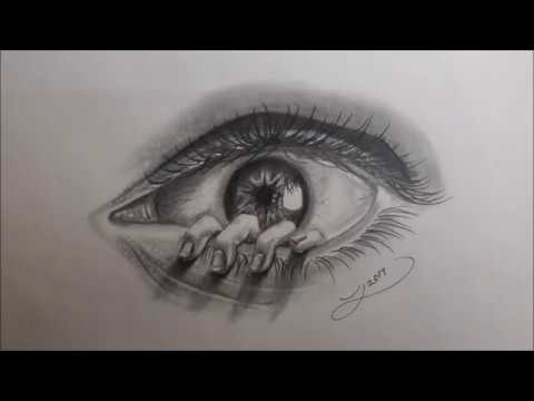 480x360 surrealism eye sore - Surreal Eye Drawing