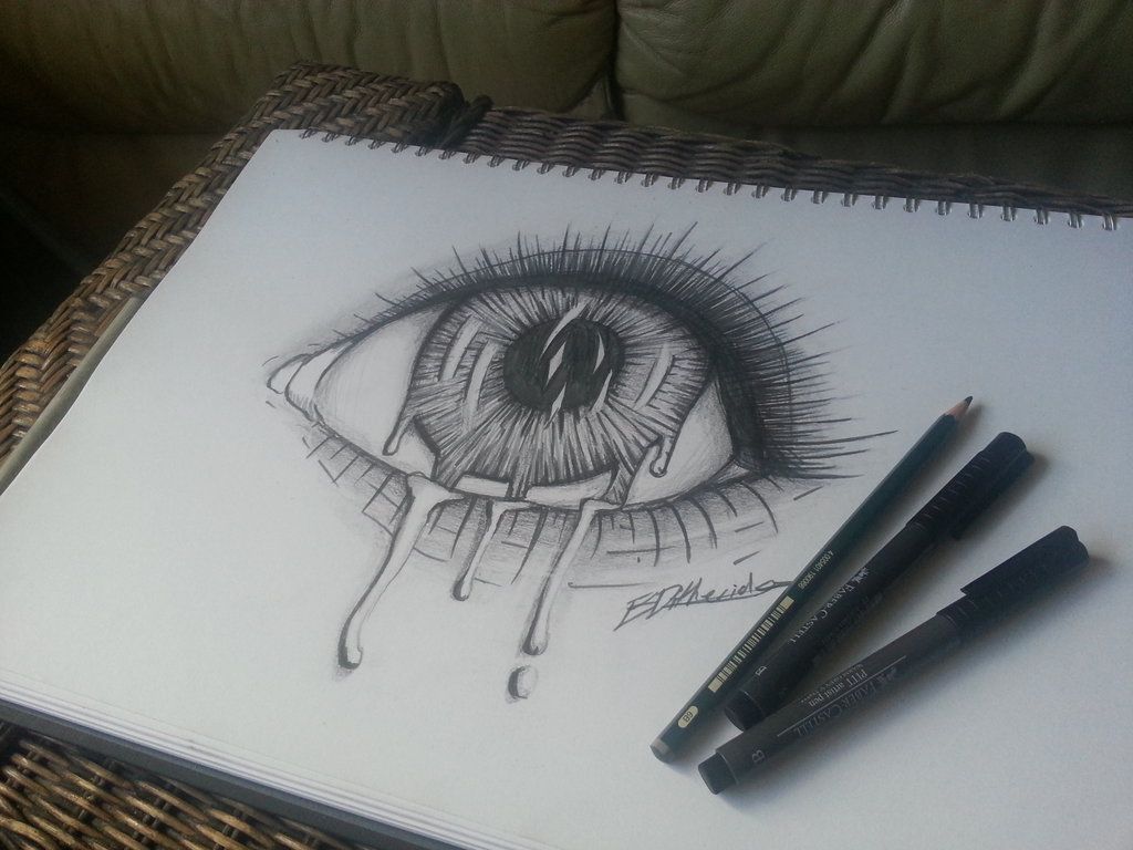 1024x768 surreal eye images - Surreal Eye Drawing