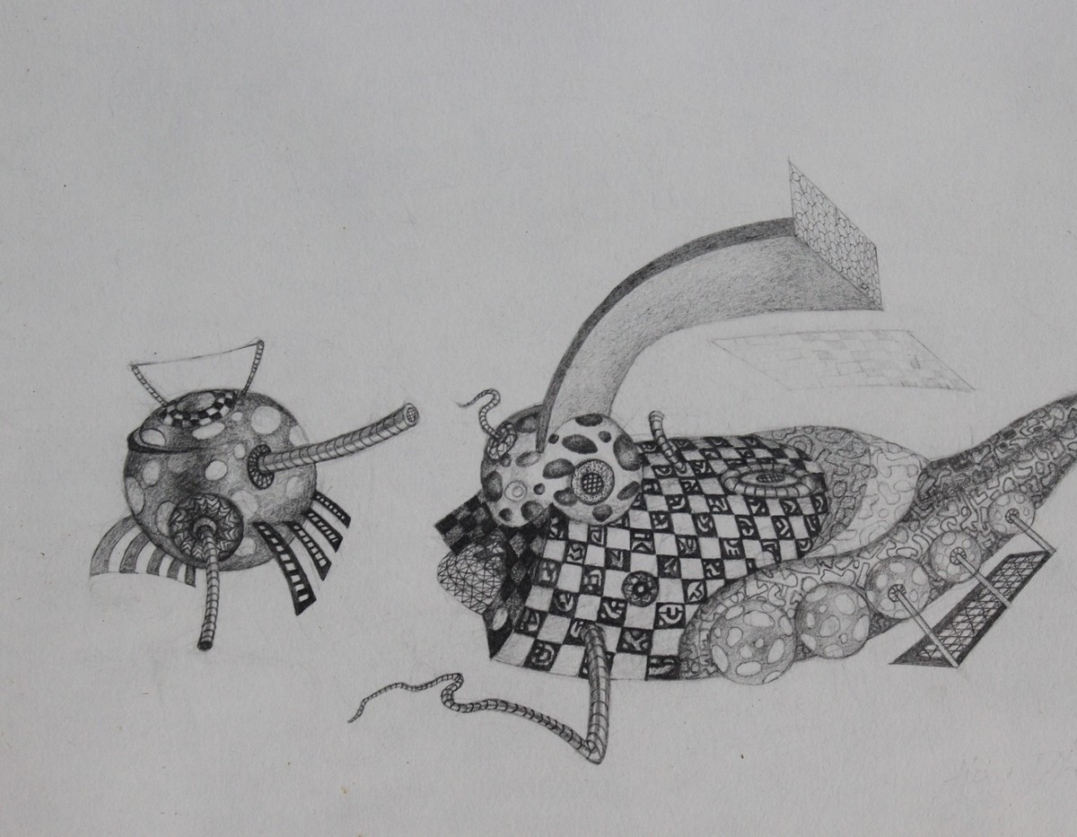 1200x933 Untitled - Surrealism Drawing