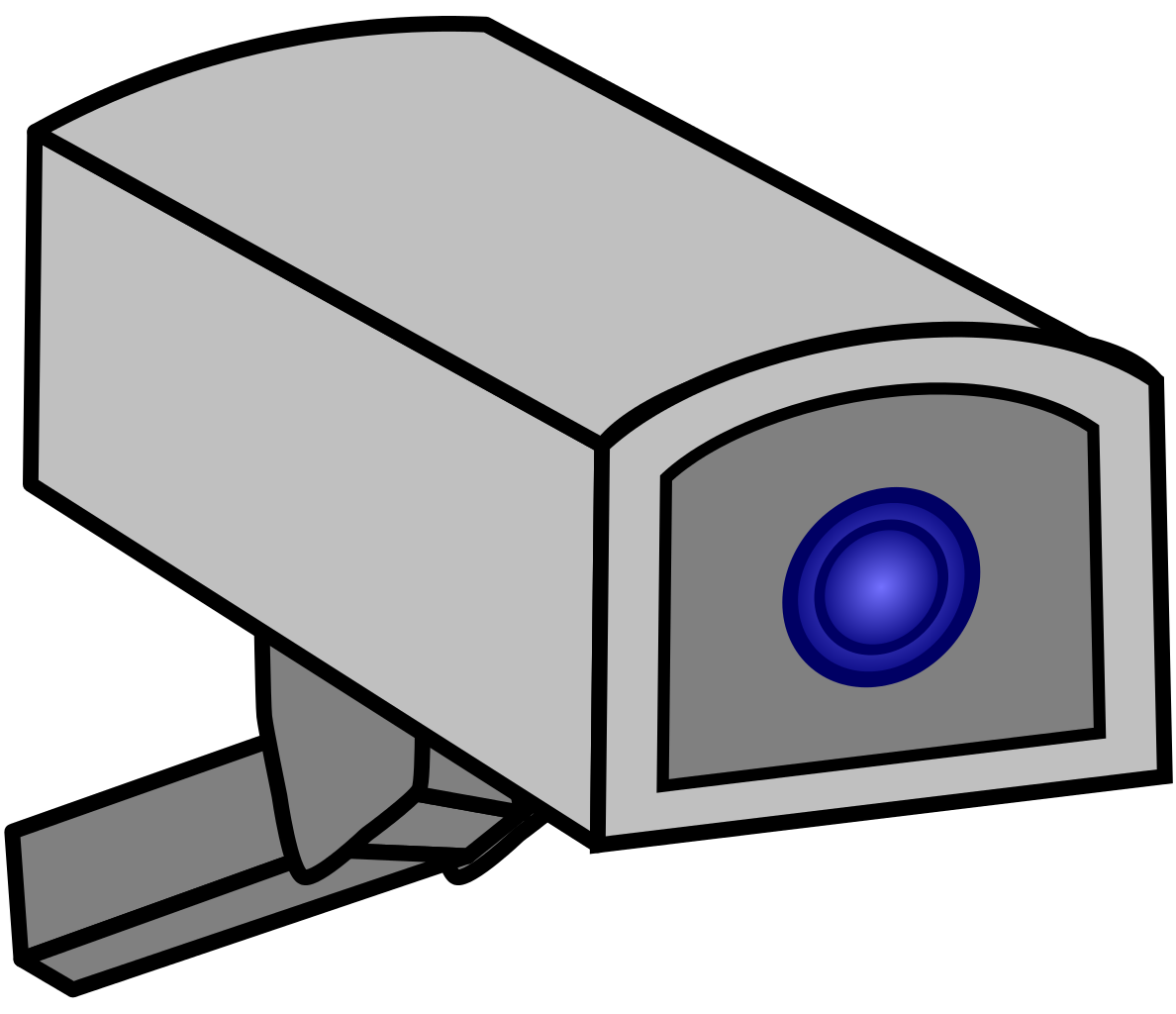 1188x1024 filedrawing of a cctv camera - Surveillance Camera Drawing