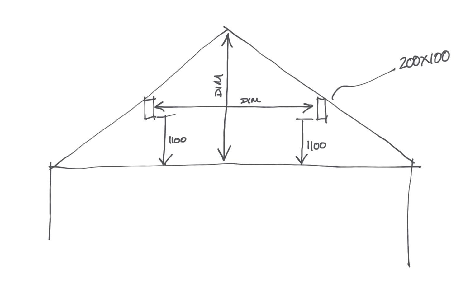 1525x903 measured survey - Survey Drawing
