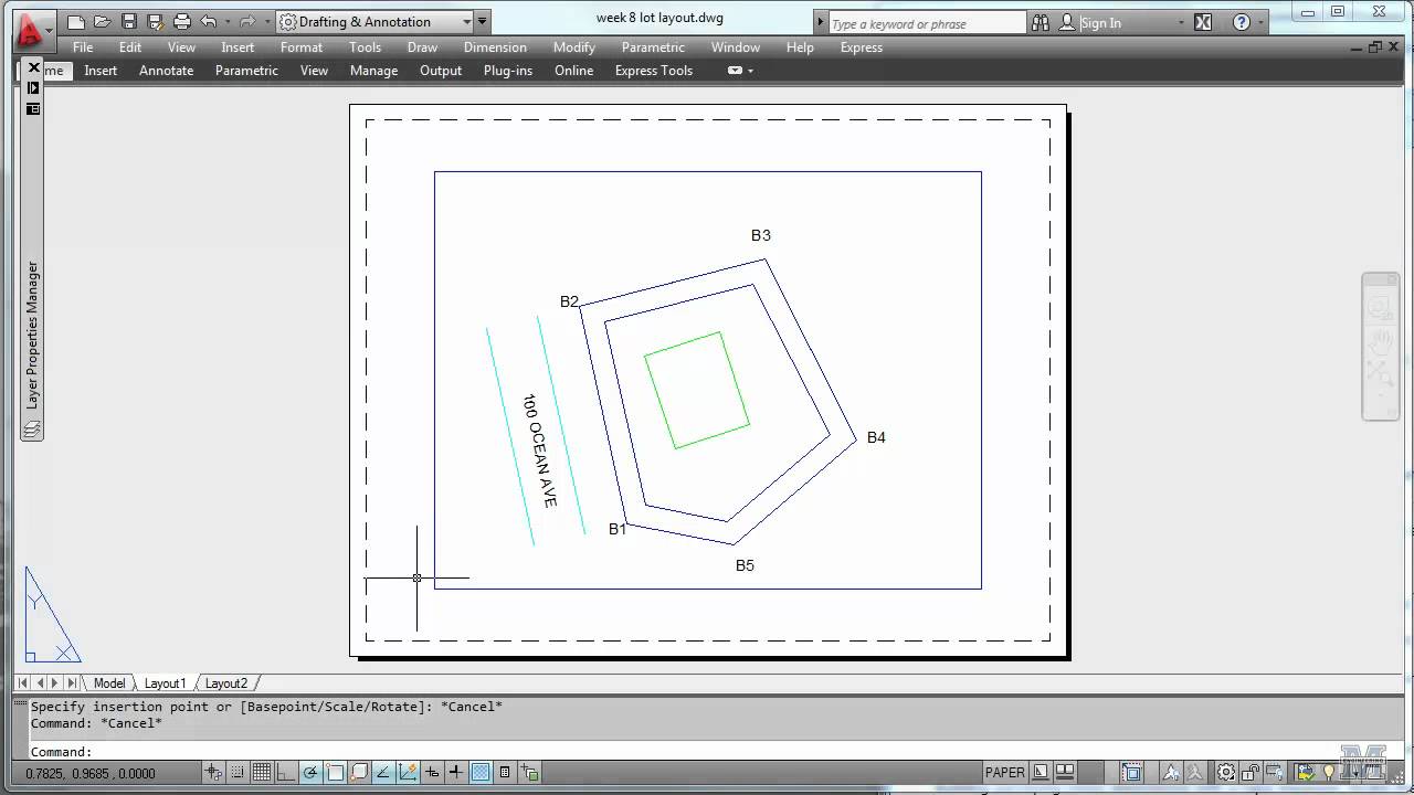 1280x720 autocad - Survey Drawing