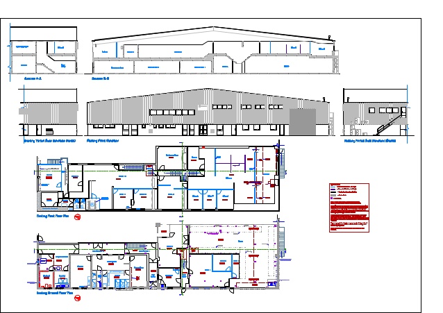 638x451 commercial building survey drawing - Survey Drawing