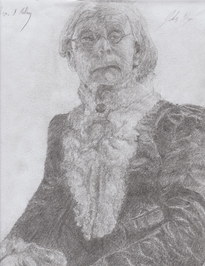 695x900 Susan B Anthony Drawing - Susan B Anthony Drawing