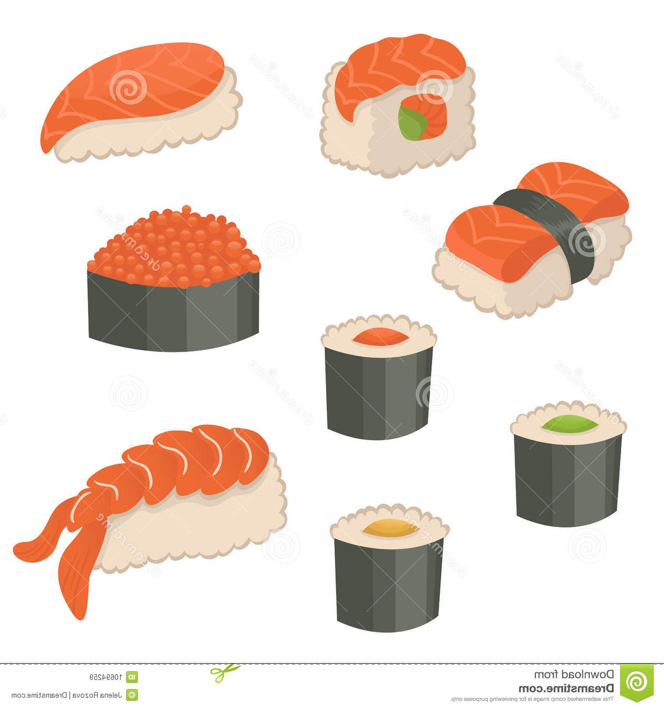 1300x1390 unique cute sushi icon drawing free vector art, images, graphics - Sushi Drawing