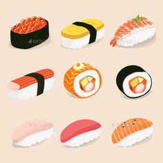 236x236 sushi drawing - Sushi Drawing