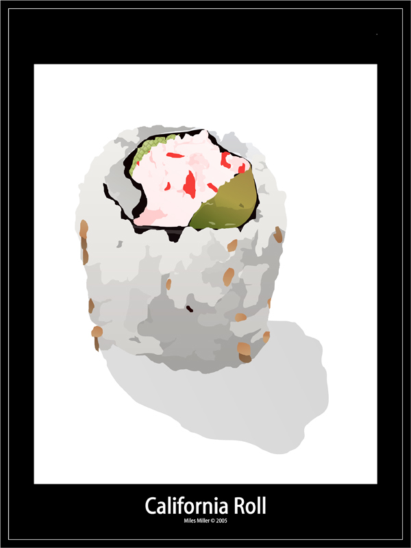 600x800 Images Of Sushi Roll Drawing - Sushi Roll Drawing