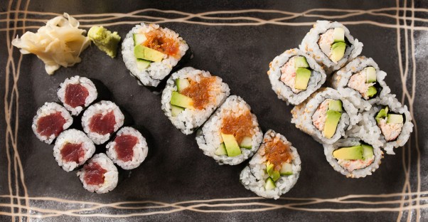 602x312 sushi rolls with taichi kitamura chefsteps pbs food - Sushi Roll Drawing
