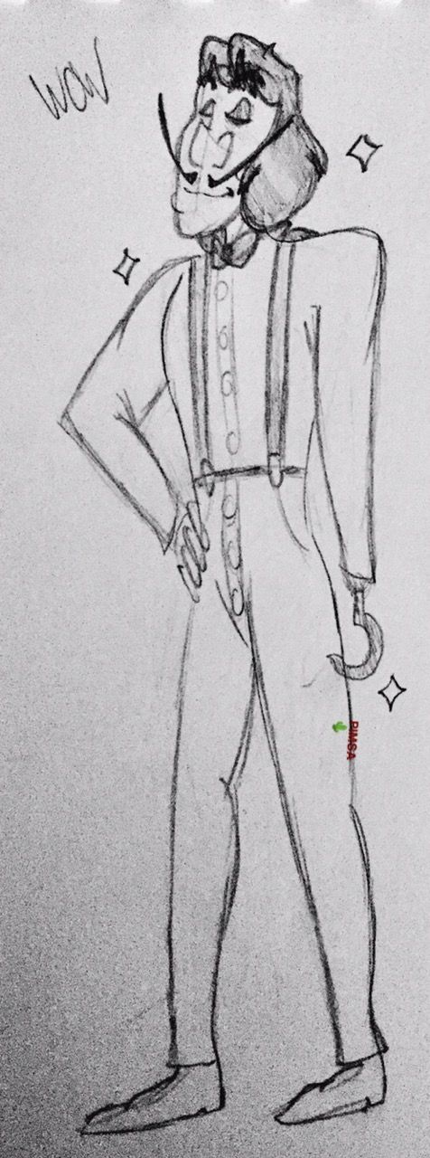 476x1280 hook in suspenders and a bow tie is my weakness the drawing crew - Suspenders Drawing