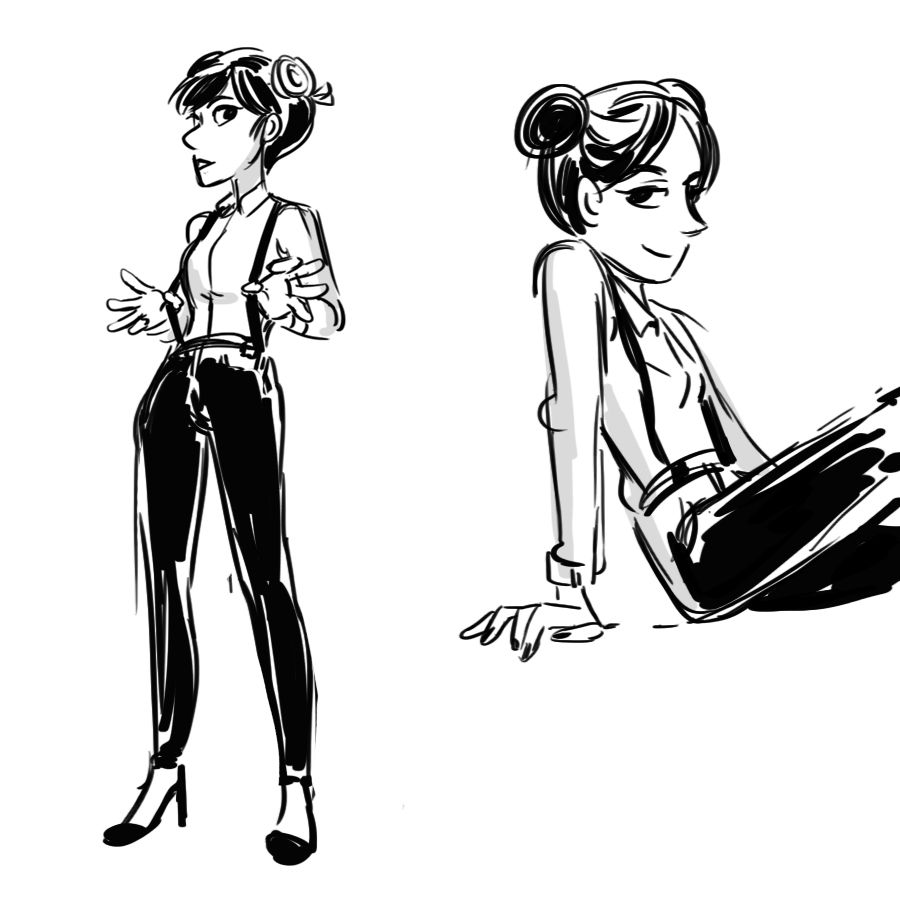 900x900 Suspenders - Suspenders Drawing