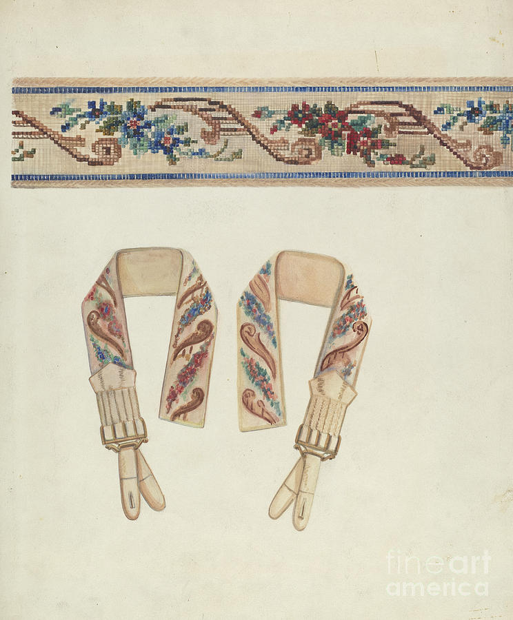 744x900 Suspenders Drawing - Suspenders Drawing