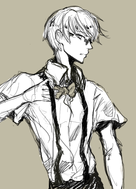 460x640 Suspenders - Suspenders Drawing