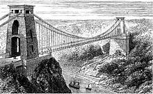 220x135 clifton suspension bridge - Suspension Bridge Drawing