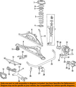262x300 jaguar oem rear suspension spring insulator ebay - Suspension Drawing