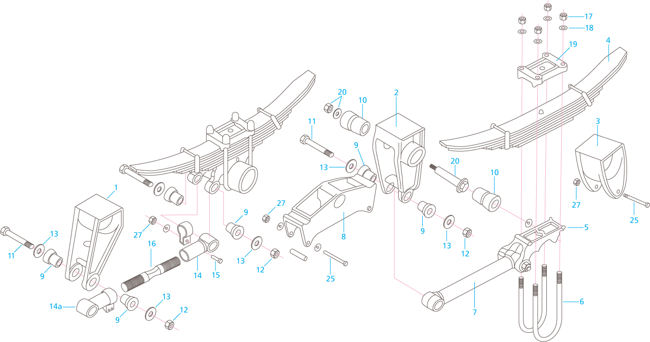 1273x670 reyco model mechanical suspension parts - Suspension Drawing