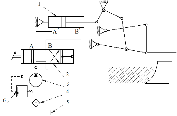 605x398 hydraulic components diagram for suspension mechanism - Suspension Drawing