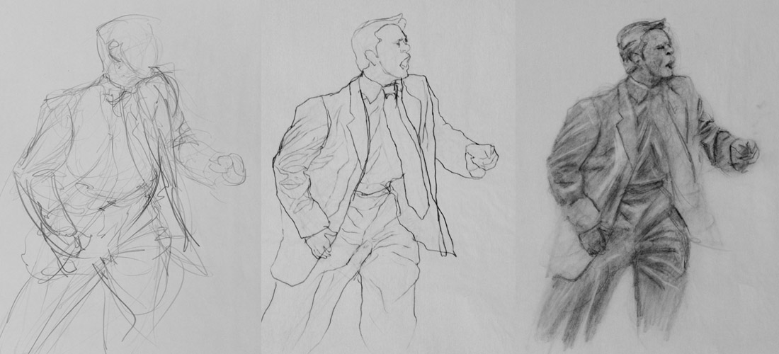 Sustained Gesture Drawing at Explore collection of
