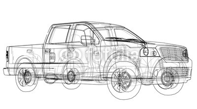 400x223 car suv drawing outline vector rendering buy photos ap images - Suv Drawing