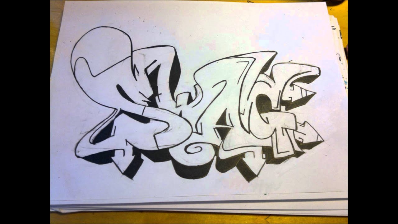1280x720 Graffiti Drawing - Swag Drawings