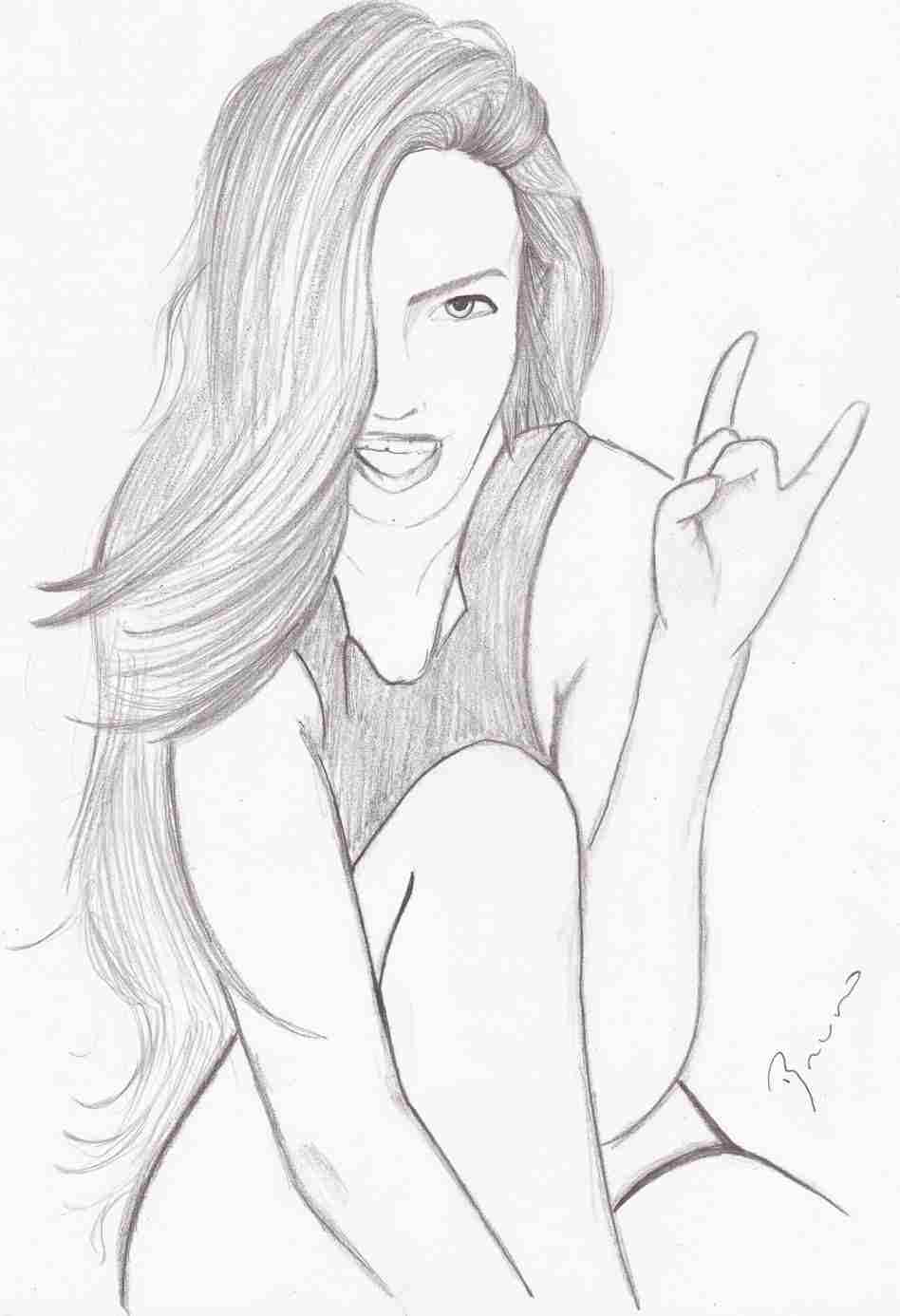 948x1386 how to draw tumblr girls - Swag Girl Drawing