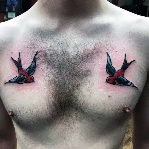 599x599 Traditional Swallow Tattoo Designs For Men - Swallow Tattoo Drawing