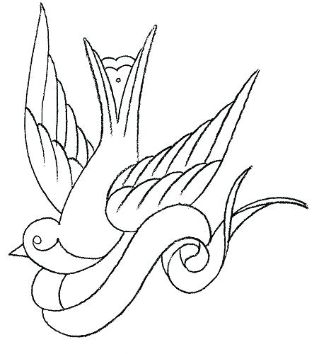 451x500 cute sparrow tattoo designs meanings spread your wings traditional - Swallow Tattoo Drawing