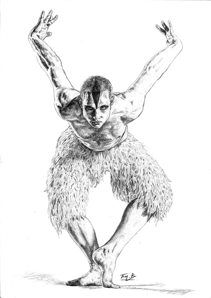 679x960 Richard Windsor In Matthew Bourne's Swan Lake - Swan Lake Drawing