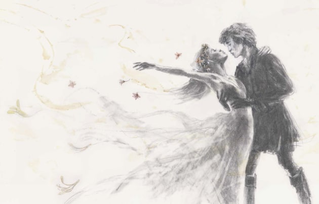 630x403 Swan Lake' Children's Book - Swan Lake Drawing