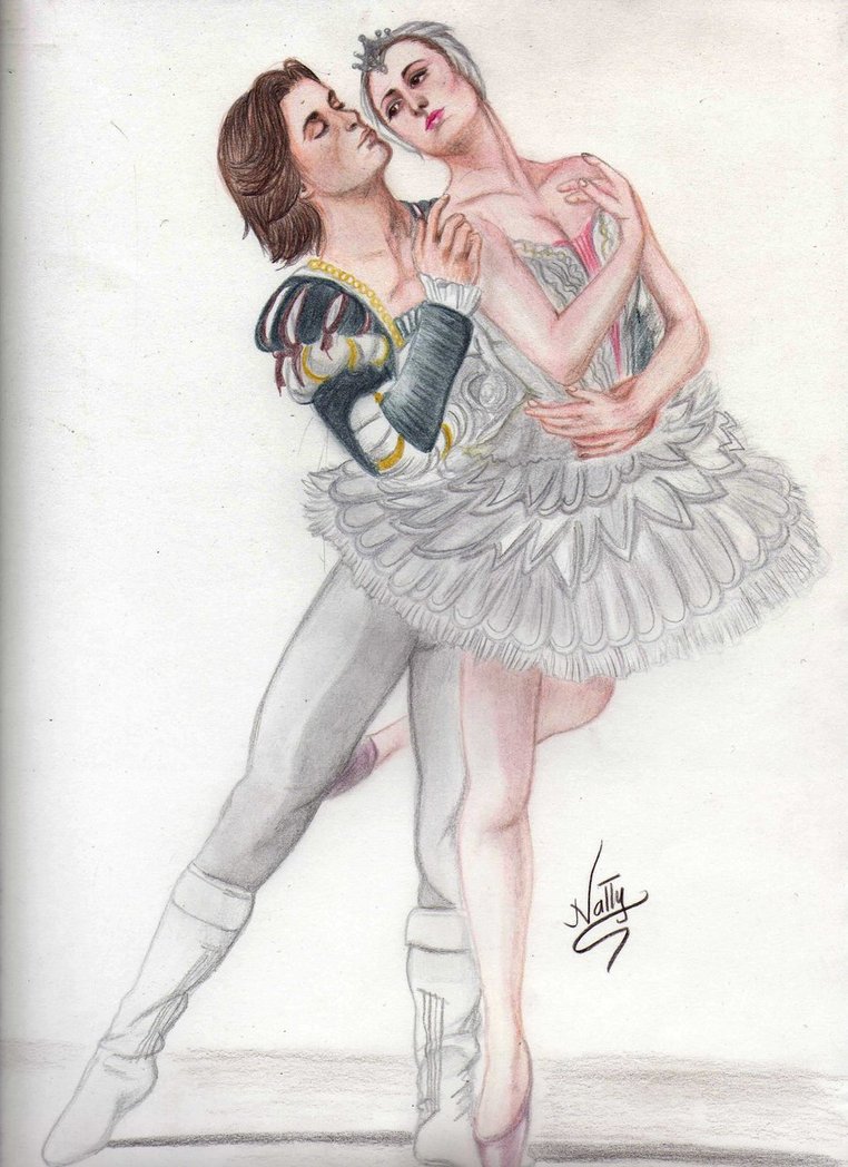 762x1048 Swan Lake Odette - Swan Lake Drawing