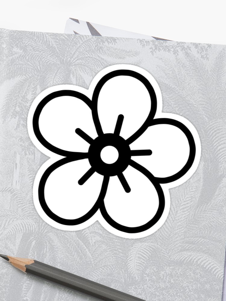 750x1000 Emma Swan Tattoo Sticker - Swan Tattoo Drawing