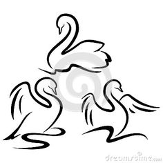 236x236 best swan tattoo ideas images swan tattoo, swans, tattoo ideas - Swan Tattoo Drawing
