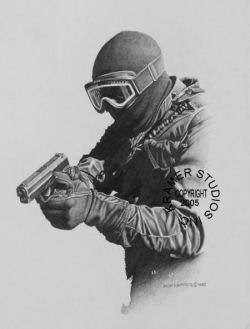 250x329 Make My Day Swat Art Prints - Swat Drawing