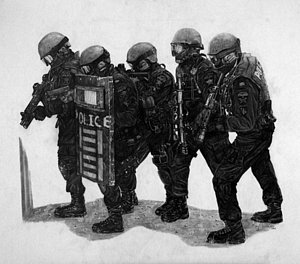 300x264 Special Delivery Drawing - Swat Drawing