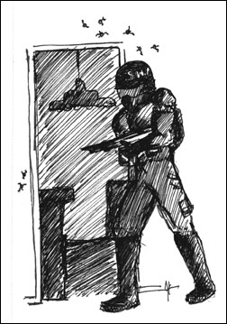 252x359 draw for me a swat member in low lighting - Swat Drawing