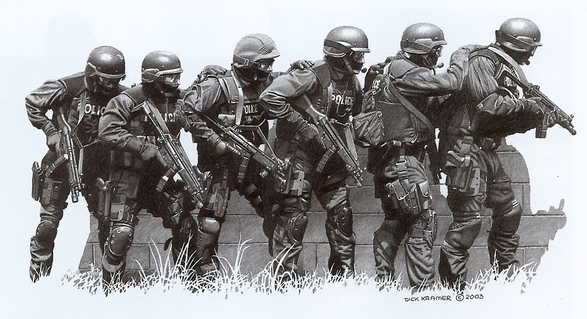 Swat Team Drawing at Explore collection of Swat