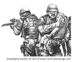 235x200 About The Coaches - Swat Team Drawing