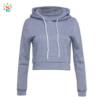 350x350 women cropped hoodie ladies sweatshirt plain hoodie custom logo - Sweatshirt Drawing