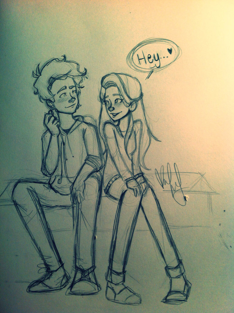 772x1034 Couple Drawing Images - Sweet Couple Drawing