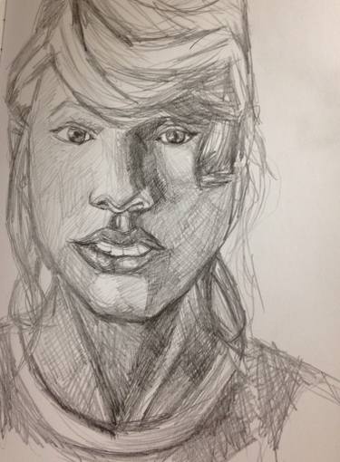 375x510 taylor swift drawing - Swift Drawing