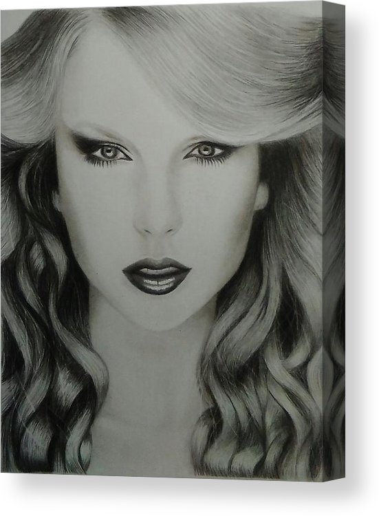 551x750 drawing taylor swift canvas print canvas art - Swift Drawing