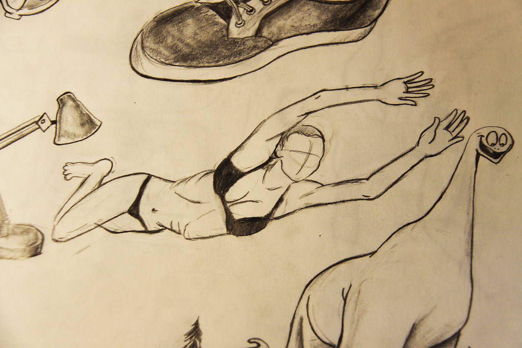 1024x683 the world's best photos of drawing and swimming - Swimming Drawing Images