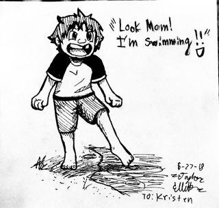 320x304 swimming drawings on paigeeworld pictures of swimming - Swimming Drawing Images