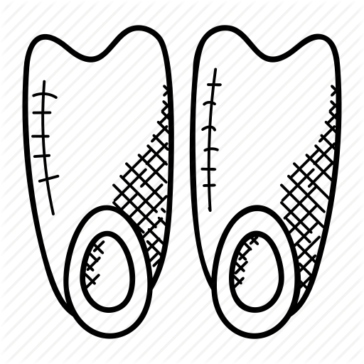 512x512 easy swim, flippers, monofin, swimming material swimming sport icon - Swimming Drawing Images