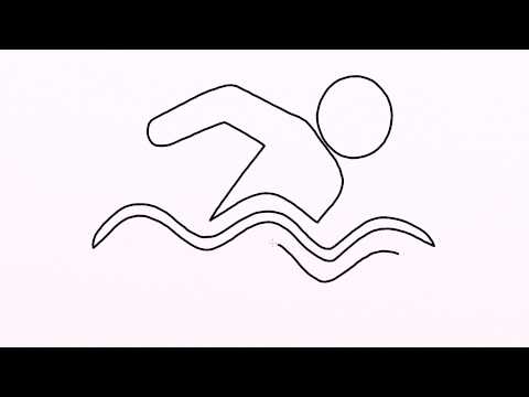 480x360 how to draw swim easy drawing for kids step - Swimming Drawing Pictures
