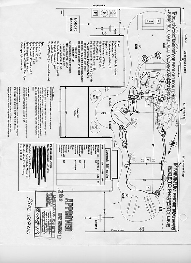 612x842 Build Your Own Pool How I Built My Own Swimming Pool How - Swimming Pool Drawing