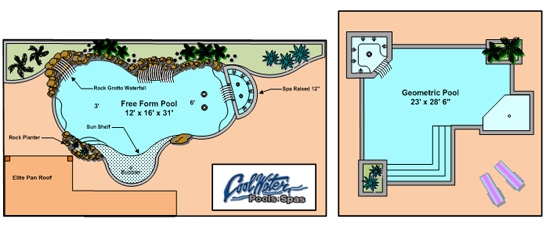 swimming pool construction plans