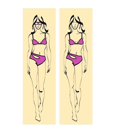 478x541 Entry - Swimwear Drawing