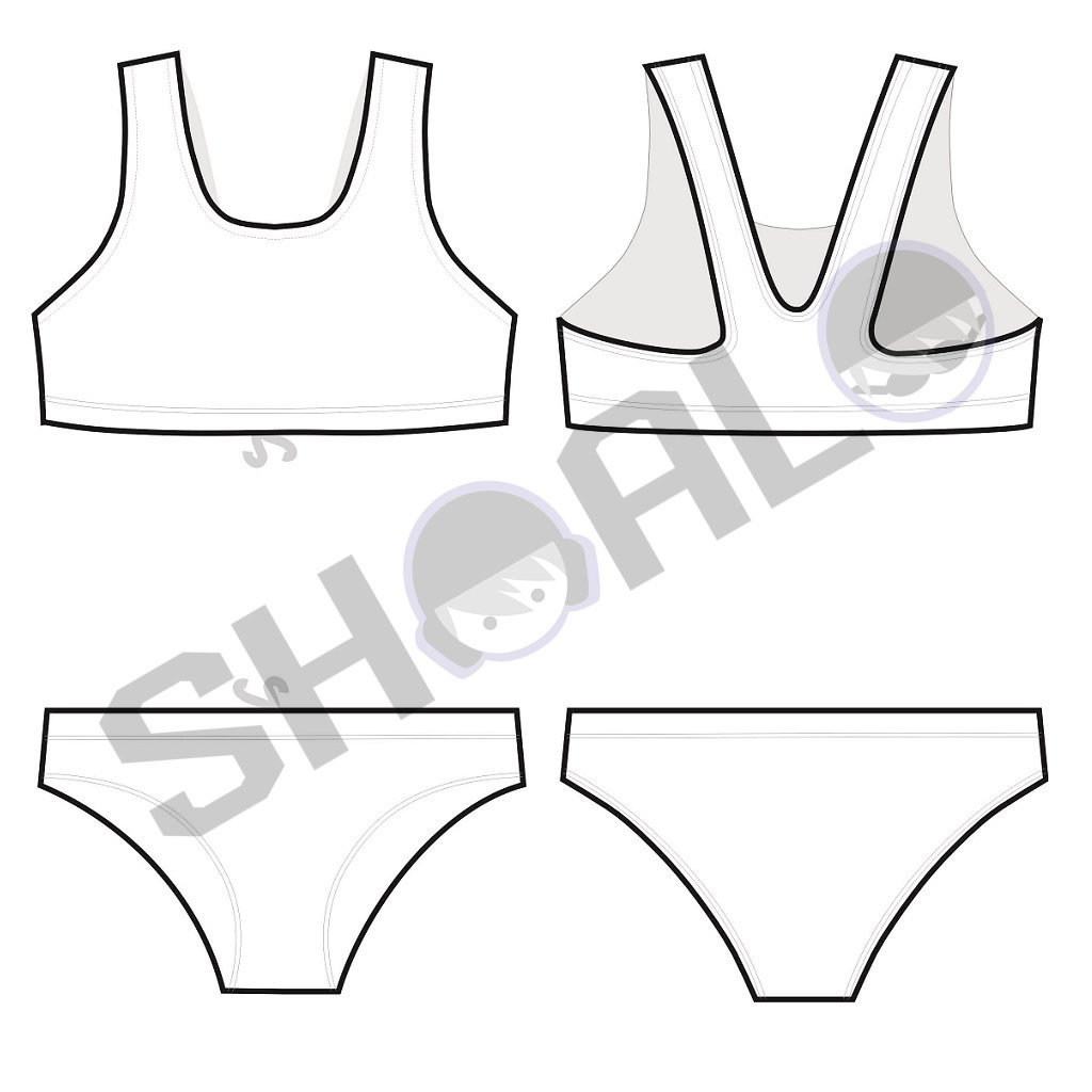 1024x1024 Shoalo Custom Design - Swimwear Drawing