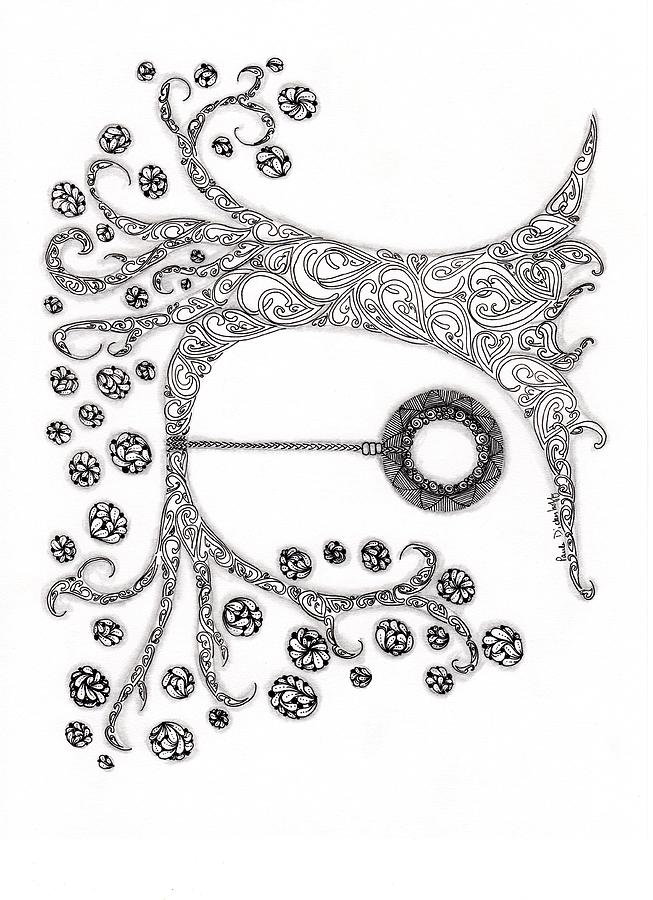 653x900 The Tire Swimg Drawing - Swing Drawing